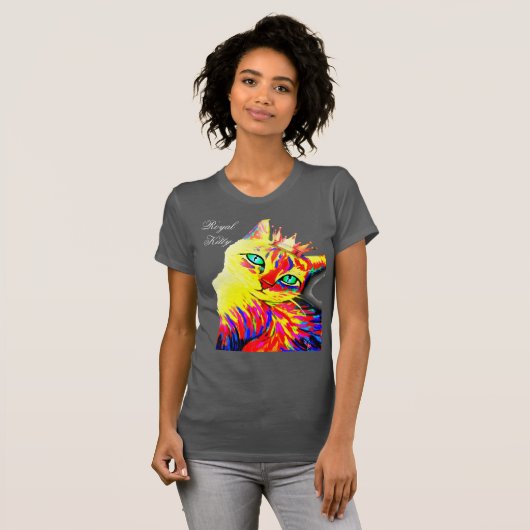 Royal Kat Womens Top (Voorkant volledig)