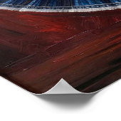 Royal Kathak Mudra Classical Dance Heritage Art Poster (Hoek)