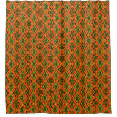 Royal Kente Designer Tribal Shower Curtain Douchegordijn (Voorkant)