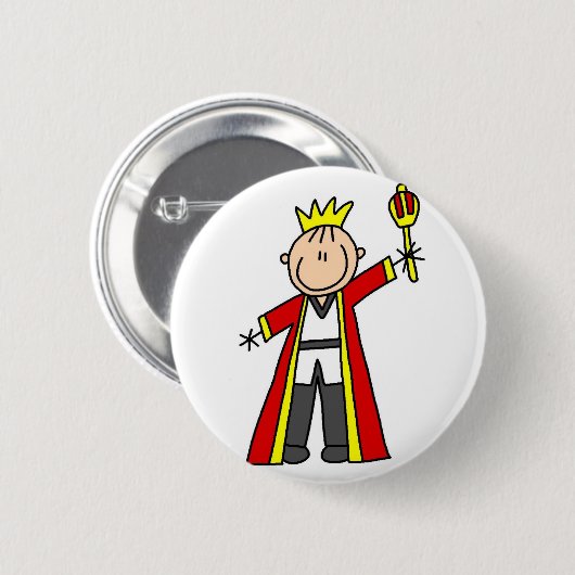 Royal King Button (Voorkant /achterkant)