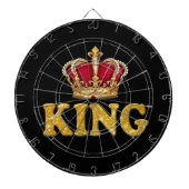 Royal King Crown Dartbord (Voorkant)