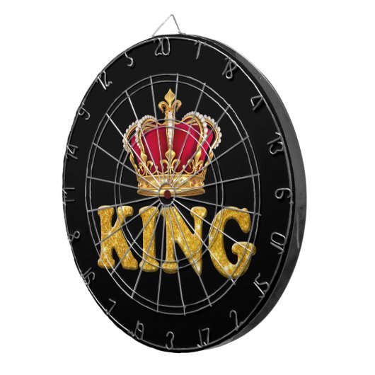 Royal King Crown Dartbord (Voorkant Rechts)