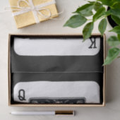 Royal King & Queen of Hearts Skulls & Rozen Tissuepapier (Geschenk)