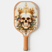 Royal King Skull Pickleball Paddle (Achterkant)