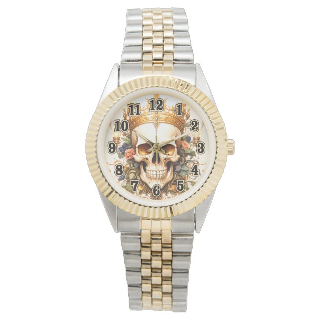 Royal King Skull Watch Horloge (Voorkant)