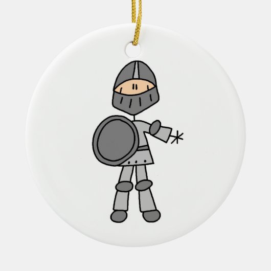 Royal Knight Keramisch Ornament (Voorkant)