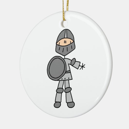 Royal Knight Keramisch Ornament (Links)