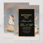 Royal Koe droomt op Cheese Throne Kaart (Voorkant / Achterkant)