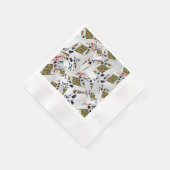 Royal Layer: een stapel van Kings Poker Cards Servet (Hoek)