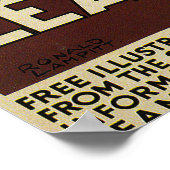 Royal Leamington - UK Poster (Hoek)