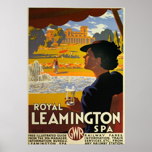 Royal Leamington - UK Poster (Voorkant)
