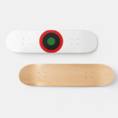 Royal Libyan Air Force Roundel (1951-1969) Persoonlijk Skateboard (Horizontaal)