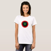 Royal Libyan Air Force Roundel (1951-1969) T-shirt (Voorkant volledig)
