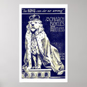 Royal Lion British Bicycle & Print (Voorkant)