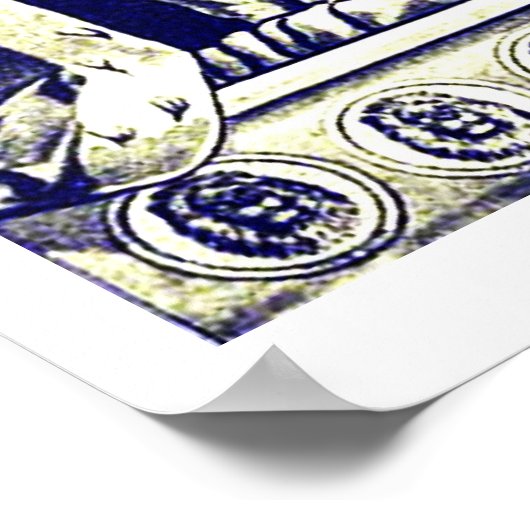 Royal Lion British  Bicycle & Print (Hoek)