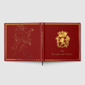 Royal Lion Scrapbook Photo Album Foil Gastenboek (Volledig)