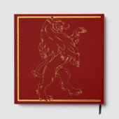 Royal Lion Scrapbook Photo Album Foil Gastenboek (Achterkant)
