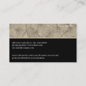 Royal Lions Crest |  ginkgopatroon Visitekaartje (Achterkant)