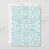 Royal Little Princess Baby shower sierlijk Kaart (Achterkant)