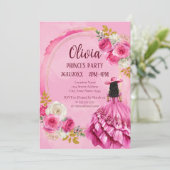 Royal Little Princess Verjaardag Kaart (Staand voorkant)