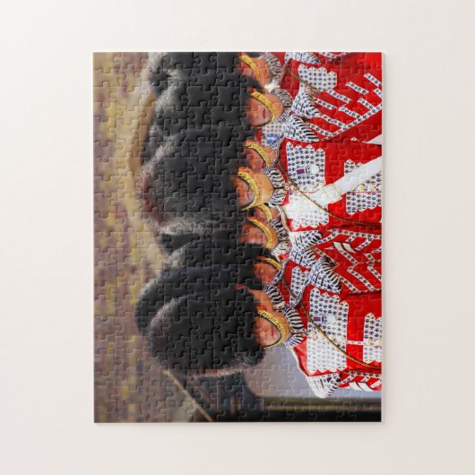 Royal London Guards. Legpuzzel (Verticaal)