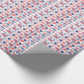 Royal London Landmarks Wrapping Paper Cadeaupapier (Hoek)