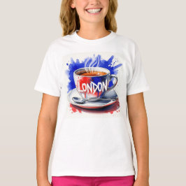 Royal London, Tea Time beroemd gemaakt door Natash T-shirt