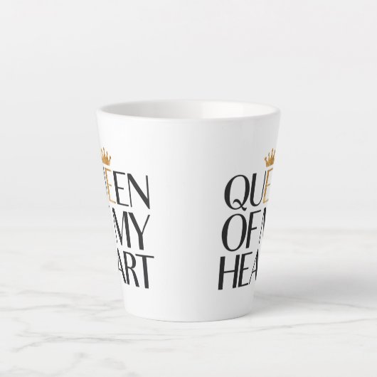 Royal Love Latte Mok (Voorkant)