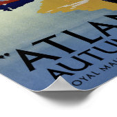 Royal Mail Atlantis Cruise Vintage Poster, terugge Poster (Hoek)