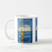 Royal Mail "Atlantis Cruises" Koffiemok (Links)