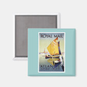 Royal Mail Atlantis Magneet (Voorkant / Achterkant)