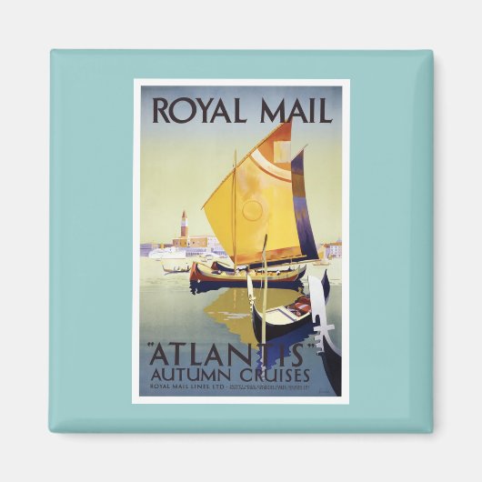 Royal Mail Atlantis Magneet (Voorkant)