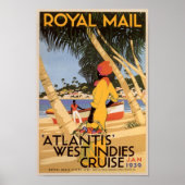  Royal Main Atlantis West Indies Cruise Jan Poster (Voorkant)