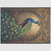 Royal Majestic Peacock L Facing Tissuepapier (Voorkant)