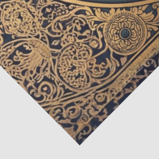  Royal Majestic Peacock R Facing Tissuepapier (Detail)