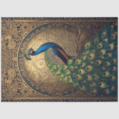  Royal Majestic Peacock R Facing Tissuepapier (Voorkant)