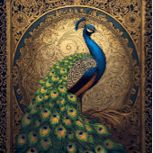  Royal Majestic Peacock R Facing Tissuepapier