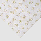 Royal Marble Gold Crown Gift Tissue Paper Tissuepapier (Detail)