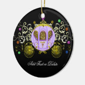 Royal Mardi Gras Carriage - SRF Keramisch Ornament (Links)