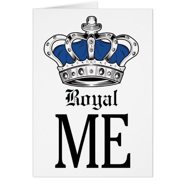 Royal Me - Blue (Voorkant)