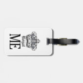 Royal Me - Gray Bagagelabel (Achterkant horizontaal)