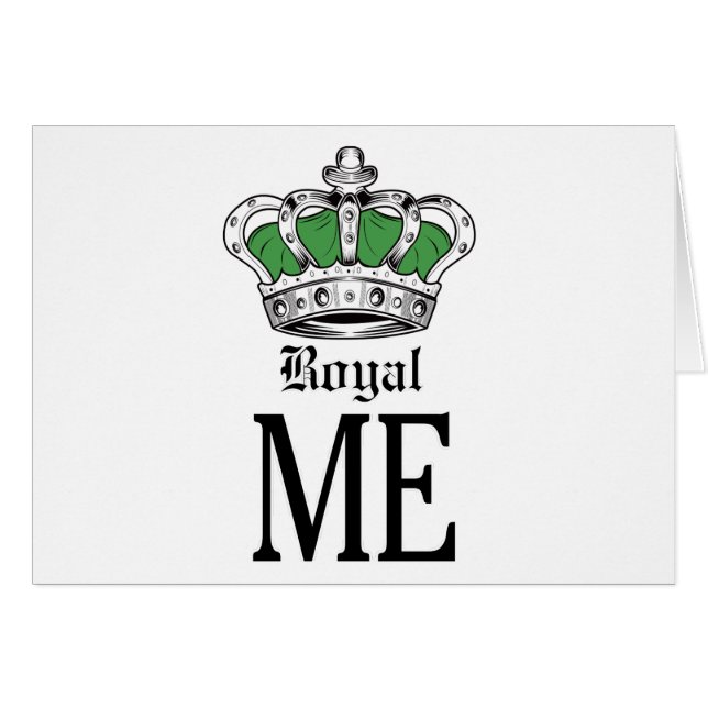 Royal Me - Green (Voorkant Horizontaal)