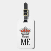 Royal Me - Sinaasappel Bagagelabel (Voorkant verticaal)