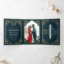 Royal Medieval Fantasy Monogram Weddenschap