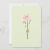 Royal Mehendi Ceremony Invitation  Kaart (Achterkant)