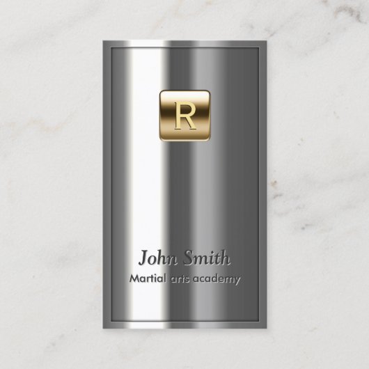 Royal Metallic Martial Arts Visitekaartje (Voorkant)