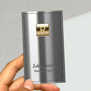 Royal Metallic Plastic Surgeon Visitekaartje