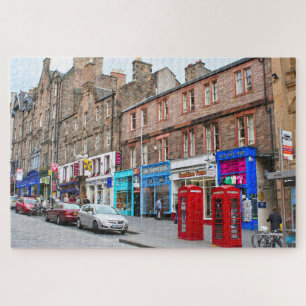 Royal Mile, Edinburgh, Schotland Legpuzzel