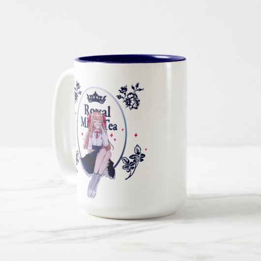 Royal Milk Tea Mok (Voorkant links)