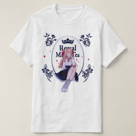 Royal Milk Tea T-Shirt (Design voorkant)